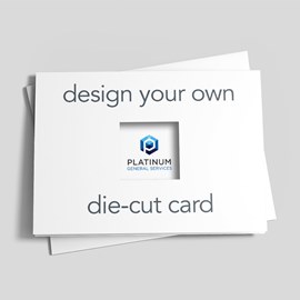 Design Your Own Square Die-Cut Card