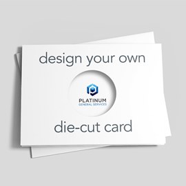 Design Your Own Circle Die-Cut Card