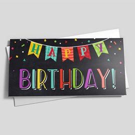 Chalkboard Streamers