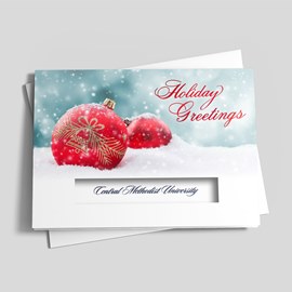 Red Winter Greetings