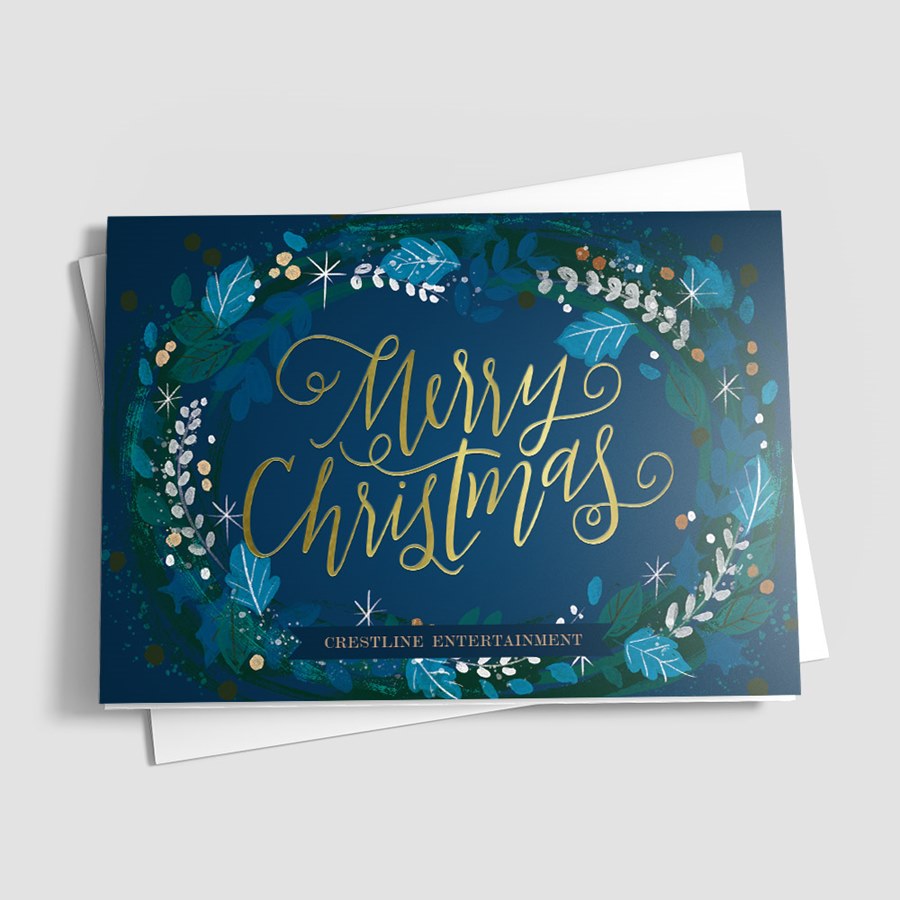 The Blues of Christmas - Christmas Greeting Cards by CardsDirect