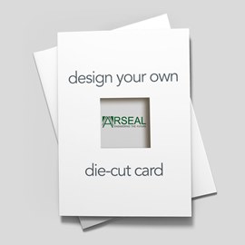 Create Your Own Die Cut Card Sq.