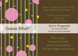 Guess What? Baby Shower