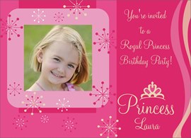 Pretty Princess Invitation