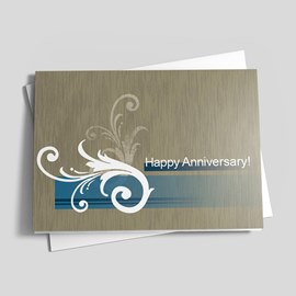 Pleasantly Blue Anniversary