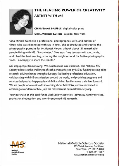 National MS Society Holiday Card