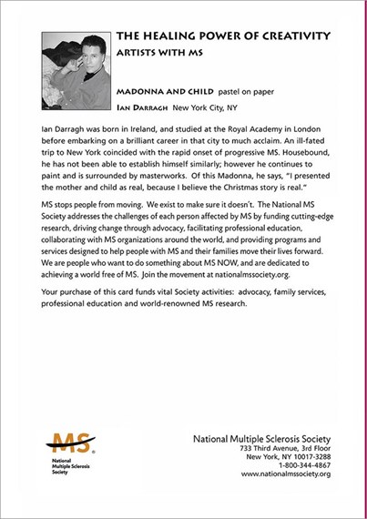 National MS Society Holiday Card