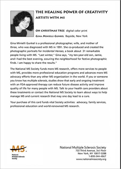 National MS Society Holiday Card