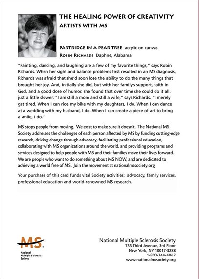 National MS Society Holiday Card