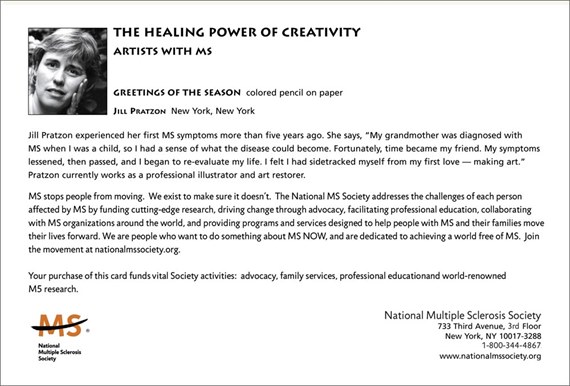 National MS Society Holiday Card