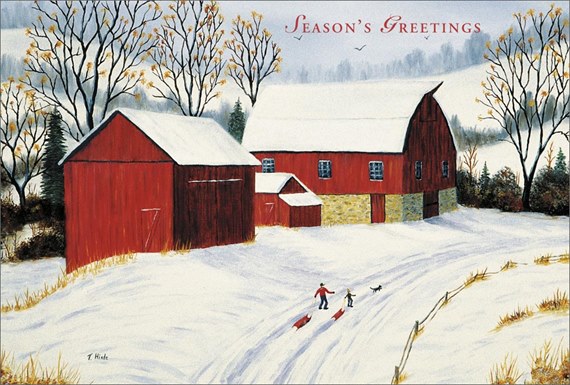 National MS Society Holiday Card