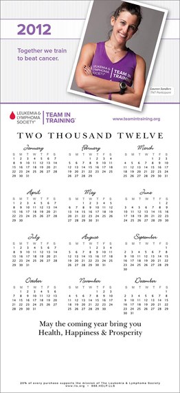 2012 The Leukemia & Lymphoma Society Style Number DP1892