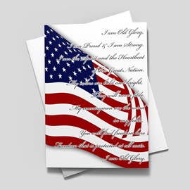 Freedom Flag Card
