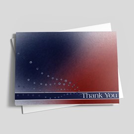 America Thank You Card
