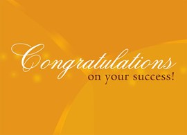 Color Burst Congratulations