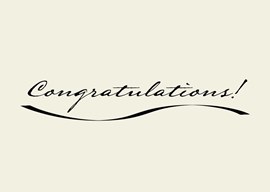 Simply Elegant Congratulations