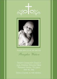 Green Stripe Baptism