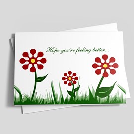 Growing Flowers Get Well