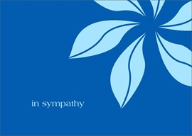 Blue Pinwheel Sympathy