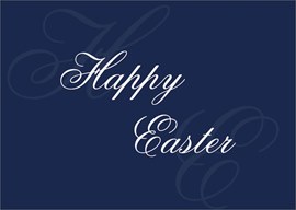 Business Blue Easter