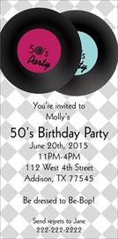 50's Birthday Party