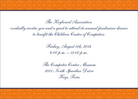 Orange and Blue Corporate