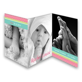 Sunny Stripes Tri-Fold Card