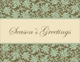 Floral Holiday Filigree