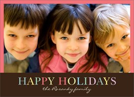Colorful Holiday Stripes