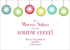 Hanging Ornament Invites