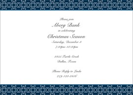 Navy Elegant Corporate Holiday