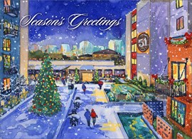 Downtown Winter Shopping