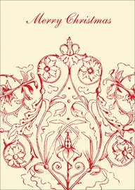 Cream and Red Victorian