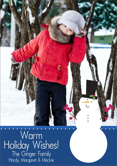 Snowman and Holly