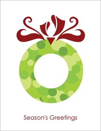 Simple Holiday Wreath