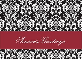Traditional Damask Greetings