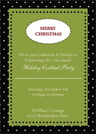 Jolly Joy Holiday Invitation