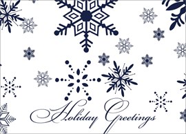 Winter Snowflake Greetings