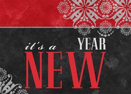 It's a New Year Card