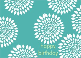 Funky Turquoise Floral