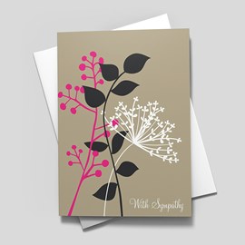 Modern Floral Sympathy
