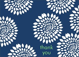 Funky Floral Thank You
