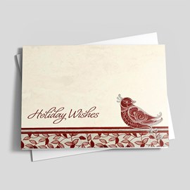 Red Holiday Birdie
