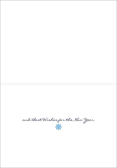 Corporate Blue Snowflakes
