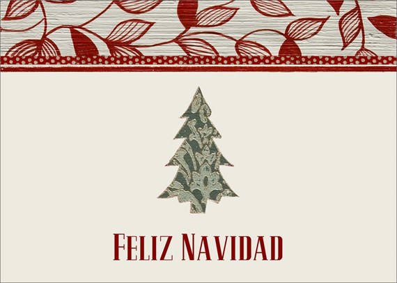 Spanish Trendy Holiday Tree