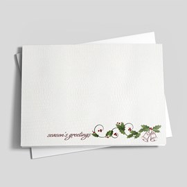 Simple Holly Bells