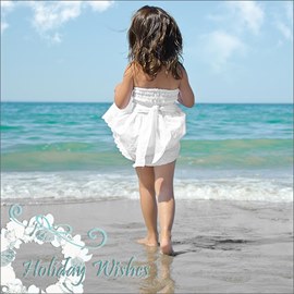 Holiday Wishes Seashell