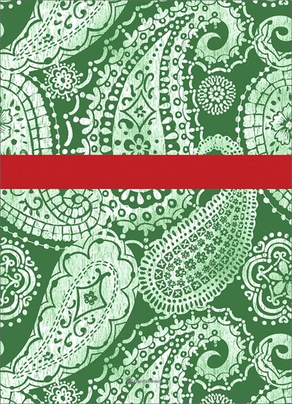Green Paisley Package