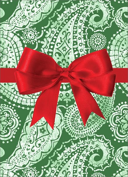 Green Paisley Package
