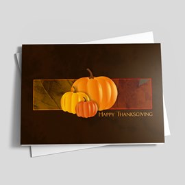 Trio of Pumpkins